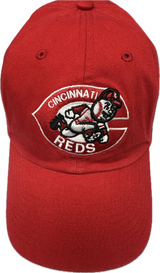 CINCINNATI REDS COOPERSTOWN RED ADJUSTABLE HAT BY '47 BRAND