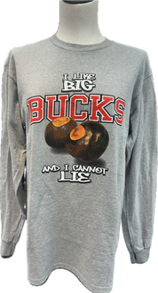 long sleeve OHIO STATE BUCKEYES "I LIKE BIG BUCKS" TEE
