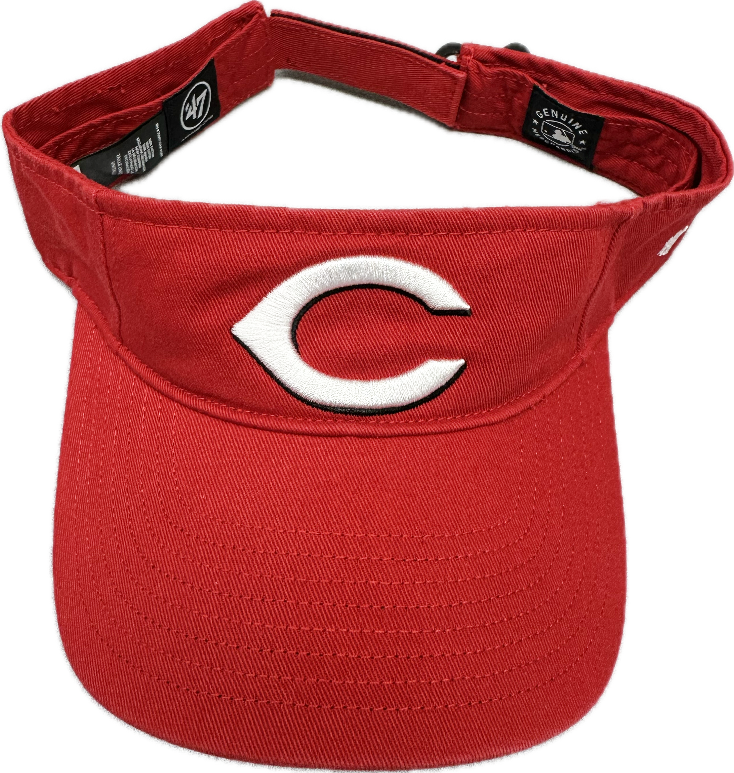 CINCINNATI REDS '47 BRAND CLEAN UP VISOR – ADJUSTABLE