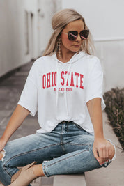 ohio State front, EASY GO' FRENCH TERRY PULLOVER