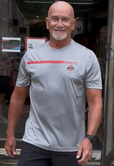OHIO STATE BUCKEYES GREY PERFORMANCE T-SHIRT – CHAMPION BRAND