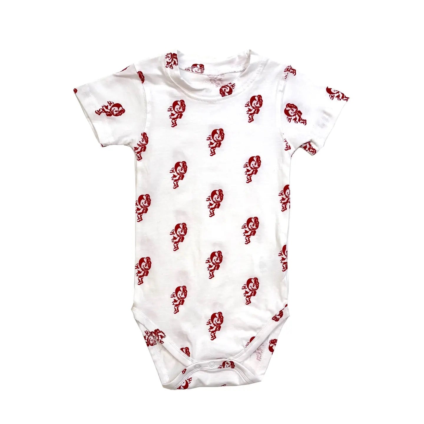 Ohio State Buckeyes Infant Allover Printed Bodysuit by Wes and Willy