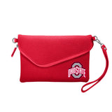 OHIO STATE BUCKEYES PEBBLE CROSSBODY PURSE
