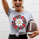 OHIO FLOWER SMILE GRAPHIC T SHIRT