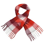 OHIO STATE BUCKEYES SUPER SOFT KNIT SCARF