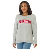 OHIO STATE BUCKEYES PATCH KINSLEY SWEATSHIRT