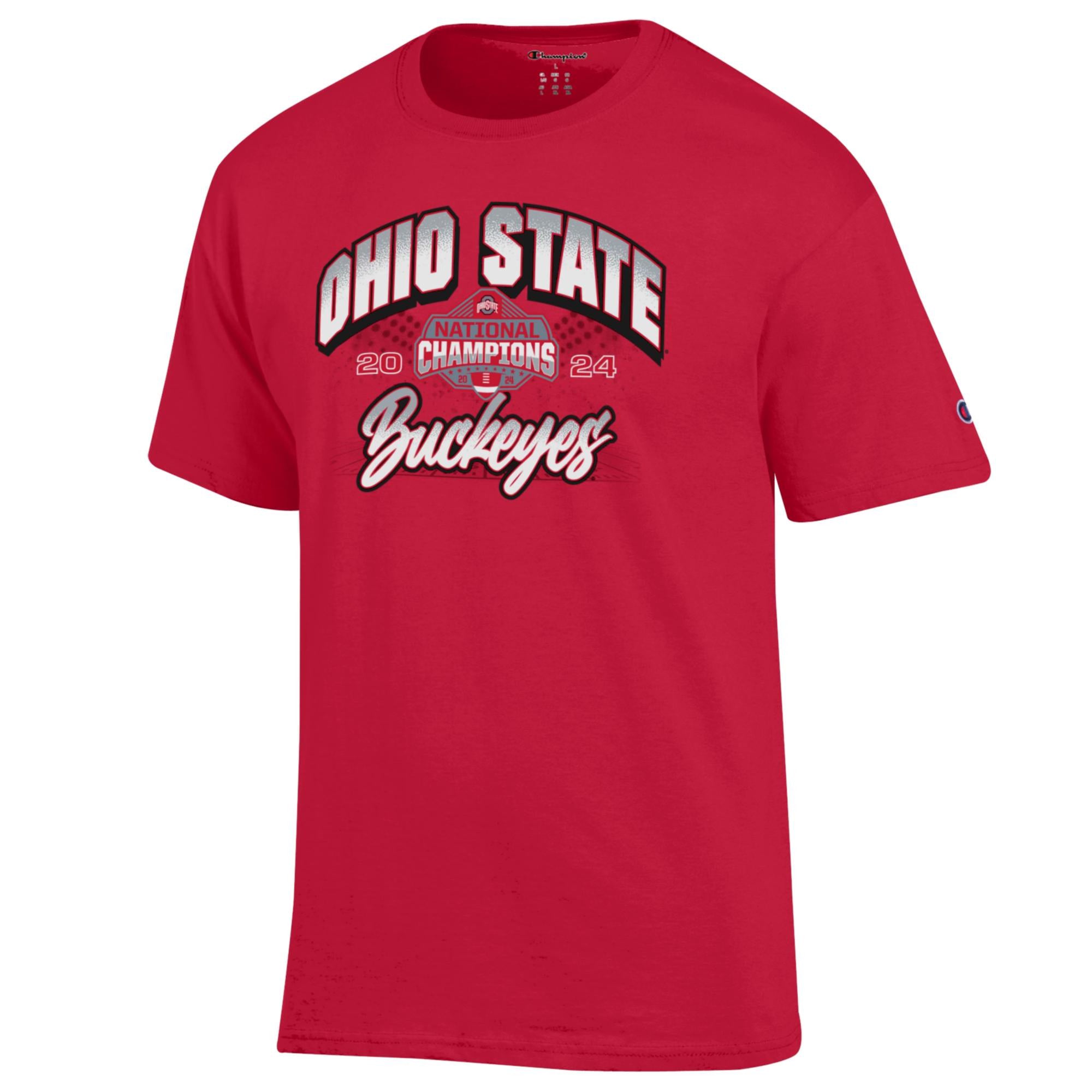OHIO STATE BUCKEYE 2024 NATIONAL CHAMPIONS SHORT SLEEVE T-SHIRT