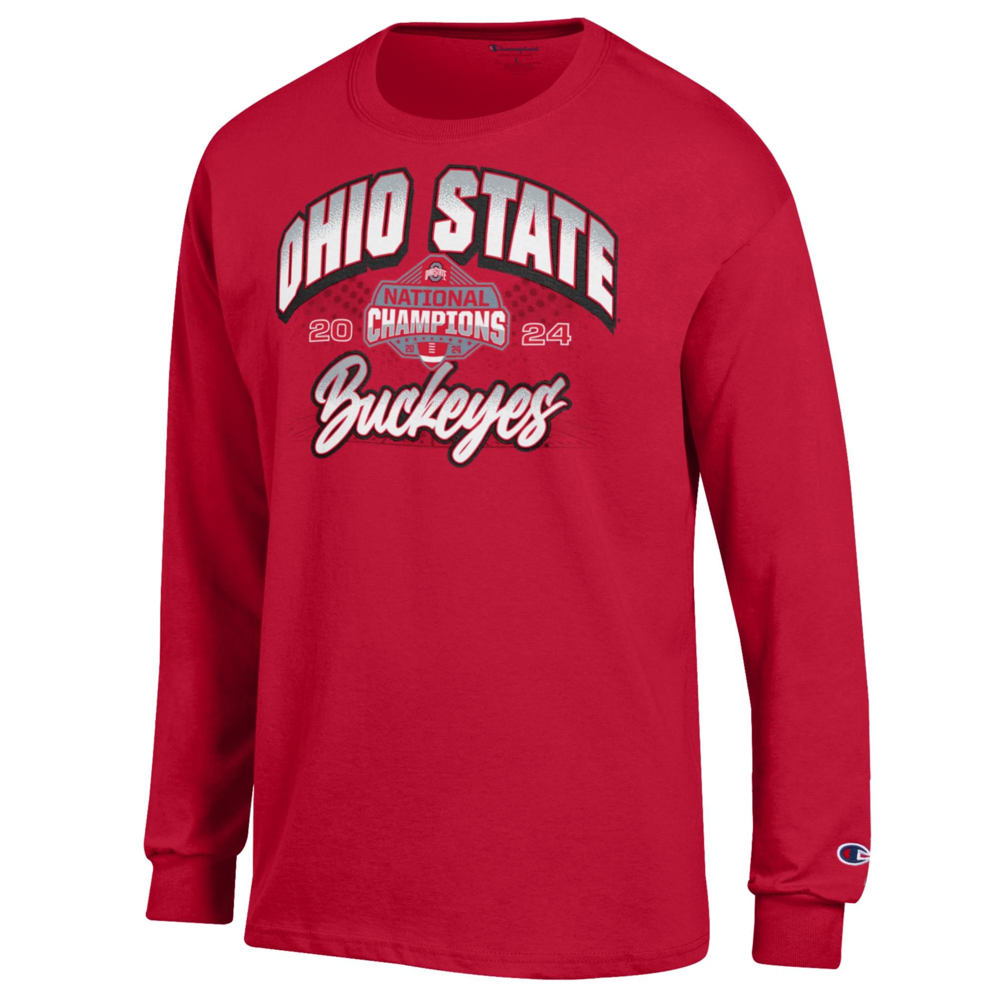 OHIO STATE BUCKEYE 2024 NATIONAL CHAMPIONS LONG SLEEVE