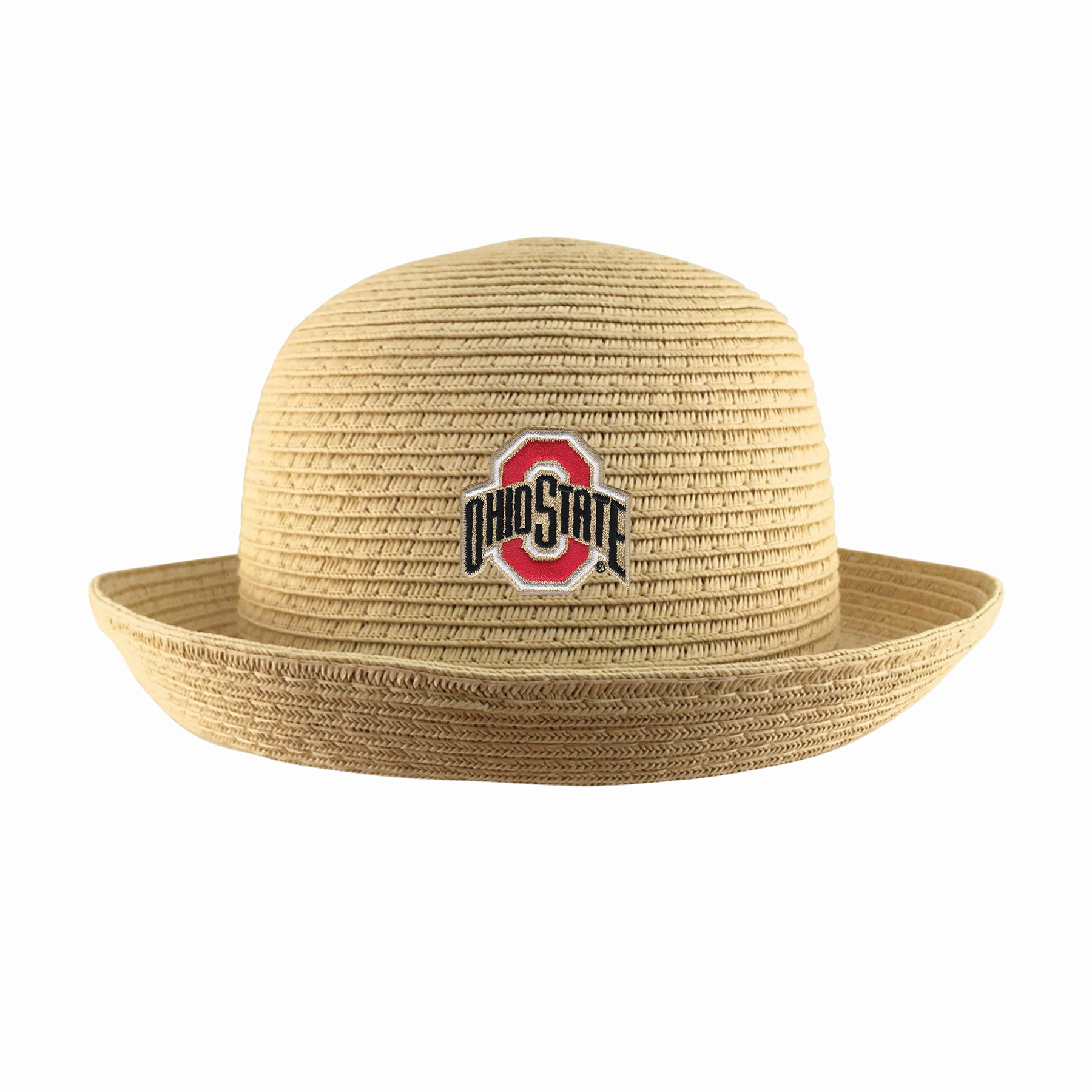 OHIO STATE GEORGE- YOUTH STRAW BOWLER SUN HAT