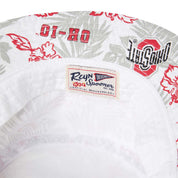 inside  White/Gray Buckeye Bucket Hat