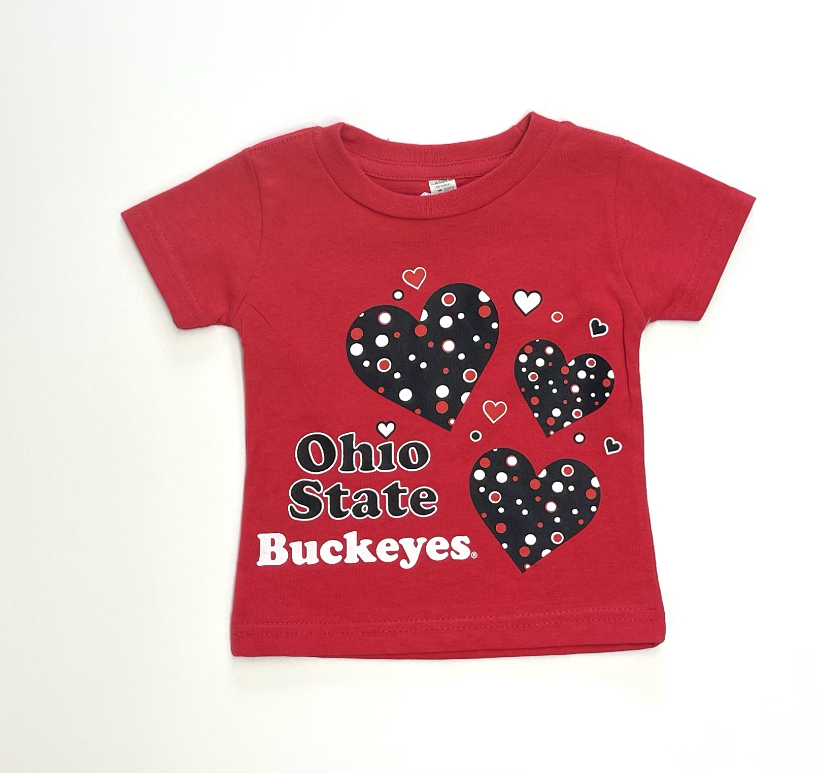 HEART TO HEART OHIO STATE BUCKEYE SHORT SLEEVE TEE 