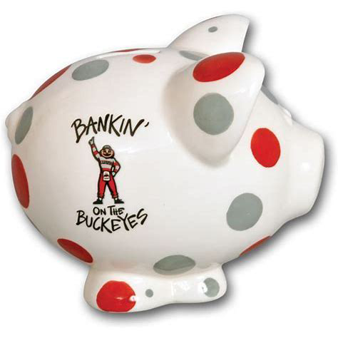POLKA DOT PIGGY BANK