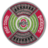 OHIO STATE  ROUND STADIUM PLATTER