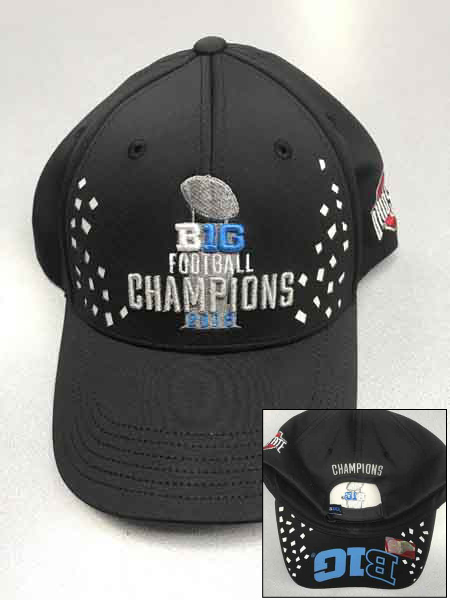 Black cap, champs, Ohio State University Logo