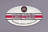 OHIO STATE SCARLET & GRAY OVAL MELAMINE PLATTER