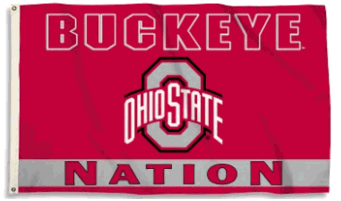 OHIO STATE BUCKEYES FLAG