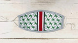 OHIO STATE GAME DAY BUCKEYE ADJUSTABLE FIT FACE COVERING