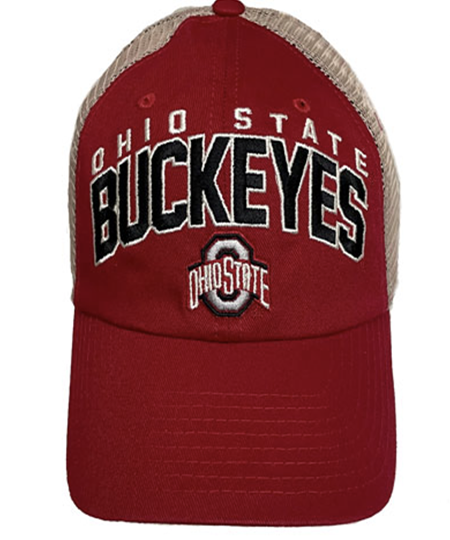 OHIO STATE BUCKEYES MESH BACK CAP-BUCKEYES