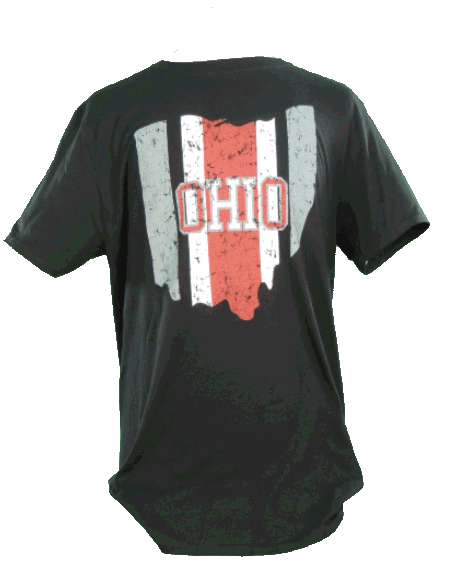 OSU GRAY HELMET TEE