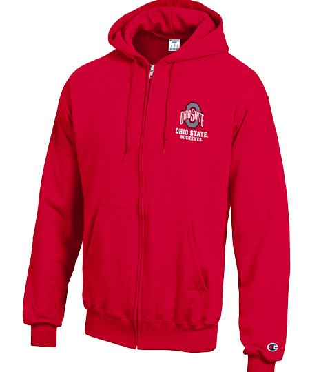 OSU POWERBLEND FULL ZIP HOOD