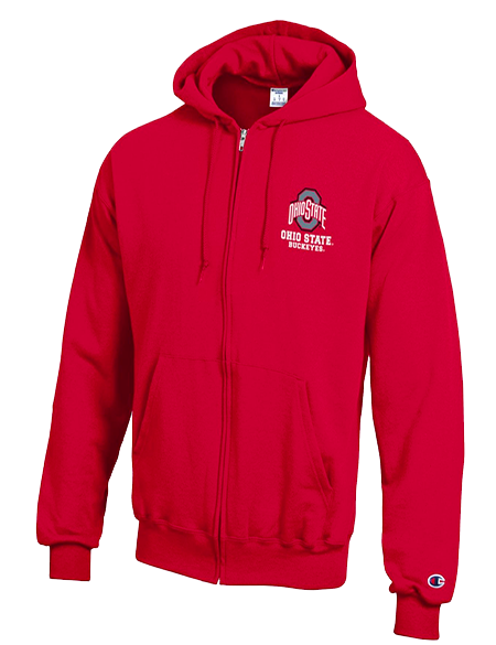 OSU POWERBLEND FULL ZIP HOOD