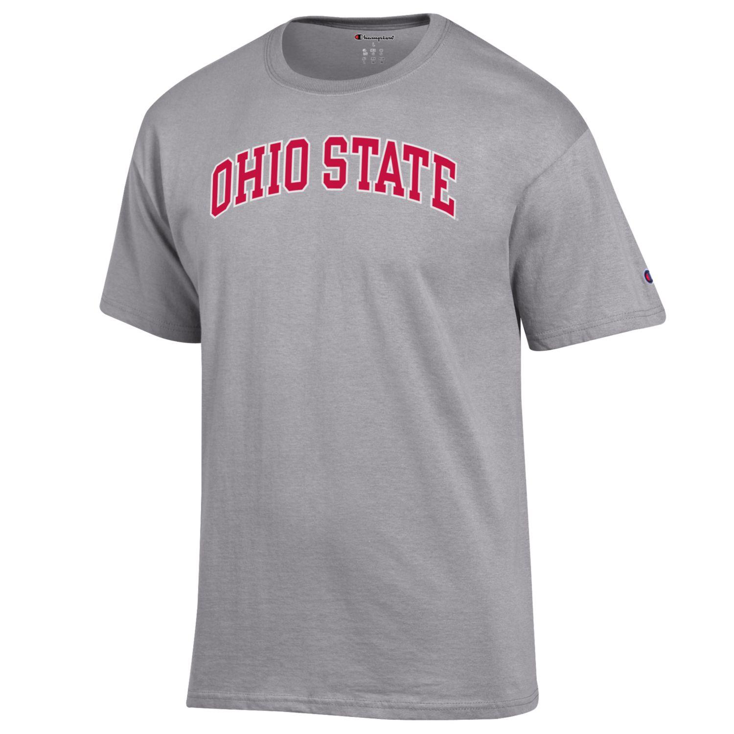 Ohio state on gray t-shirt