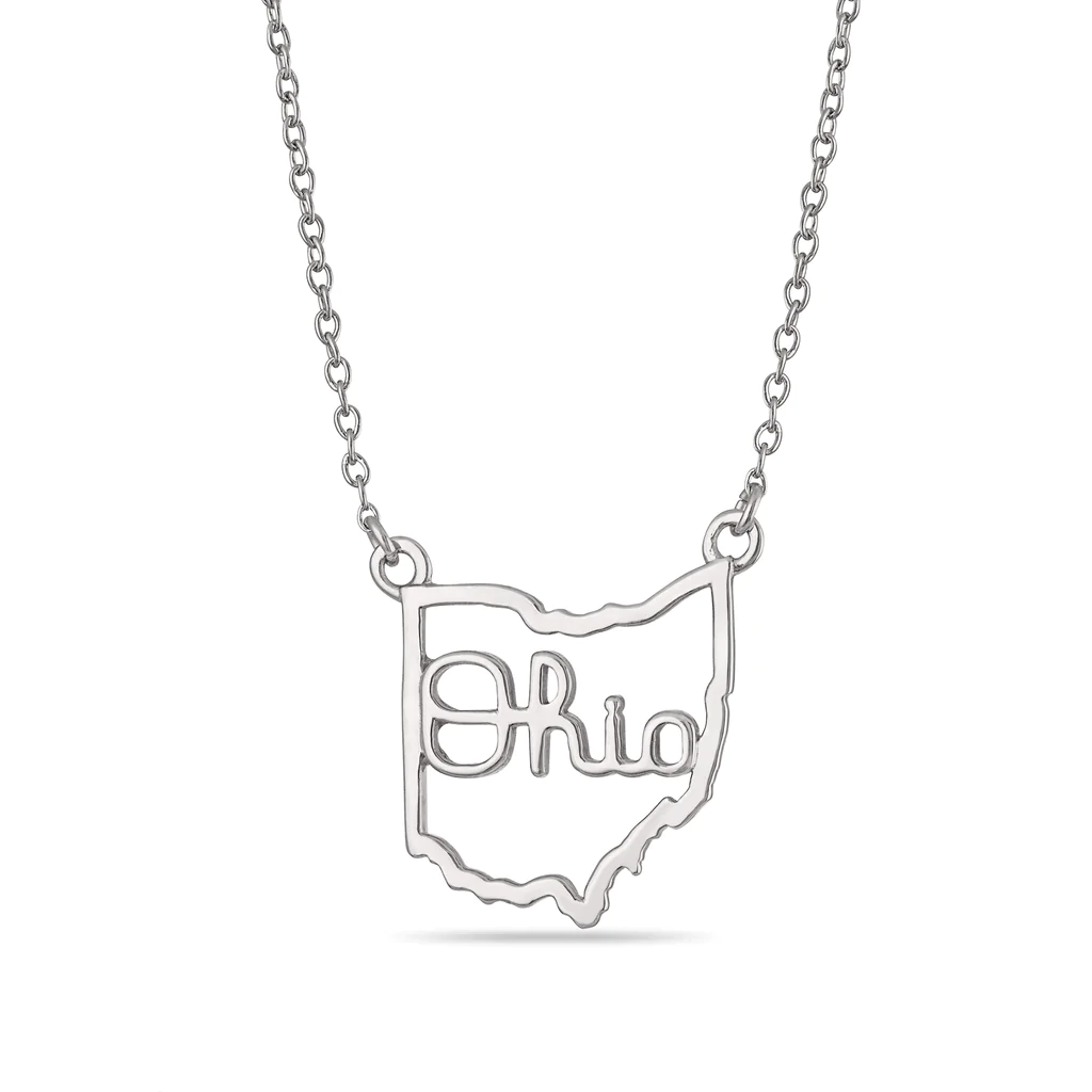 Script Ohio necklace