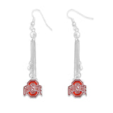 OHIO STATE BUCKEYES EARRINGS- STELLA
