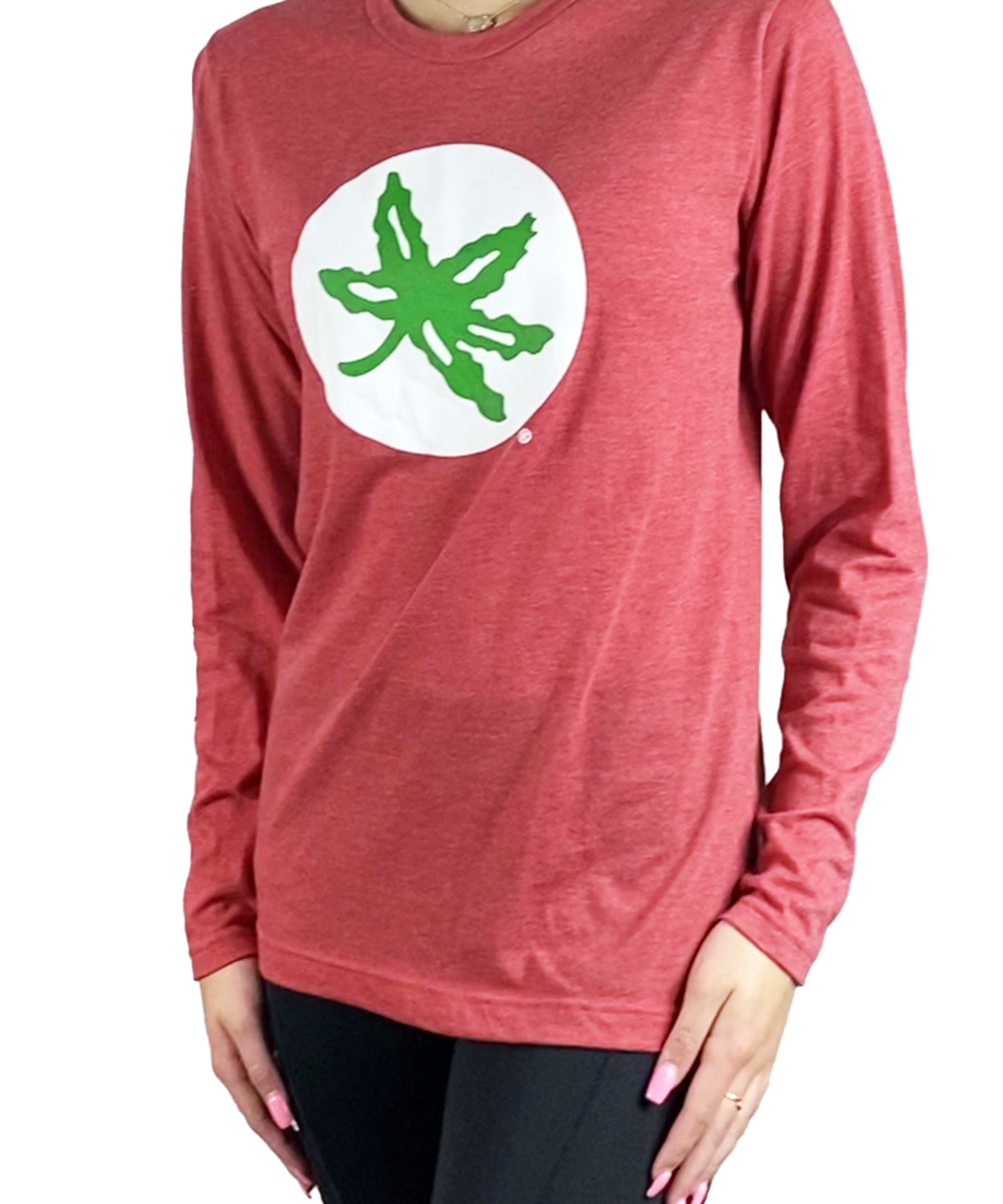 OHIO STATE BUCKEYES FORWARD LONG SLEEVE UNISEX TEE