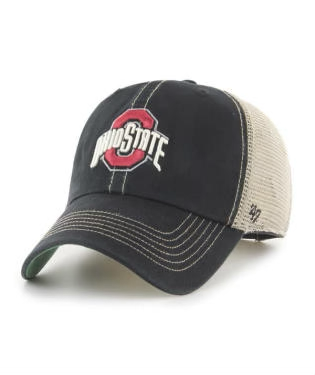 OHIO STATE BUCKEYES BLACK TRAWLER