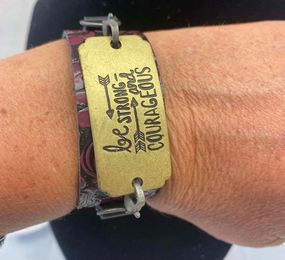 COURAGEOUS BRACELET BY "SKEETER"