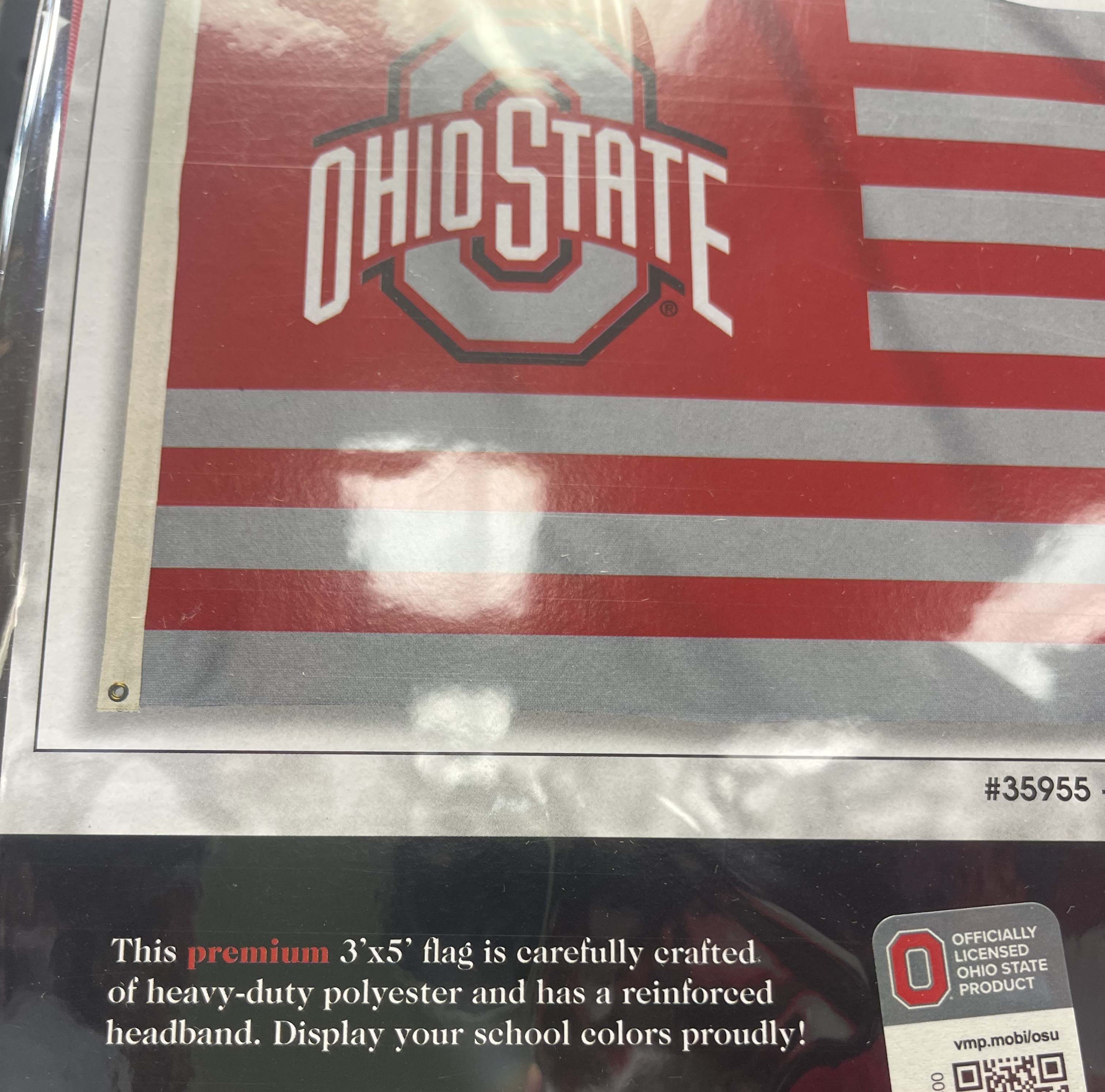 bag 3'x5' Ohio State University Buckeyes Nation Flag