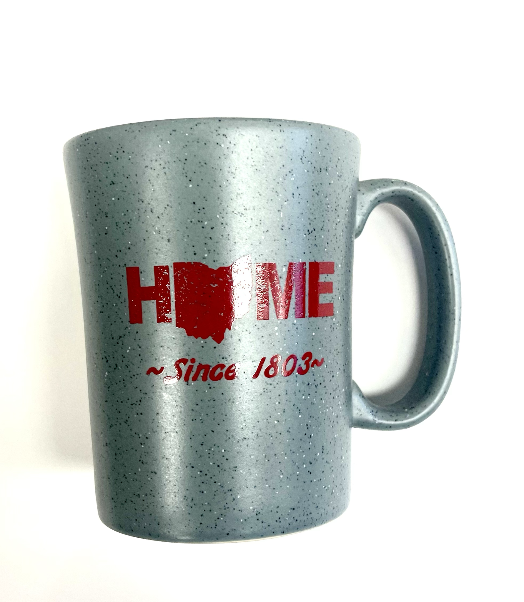 ohio, HOME, since 1803, tall ceramic mug