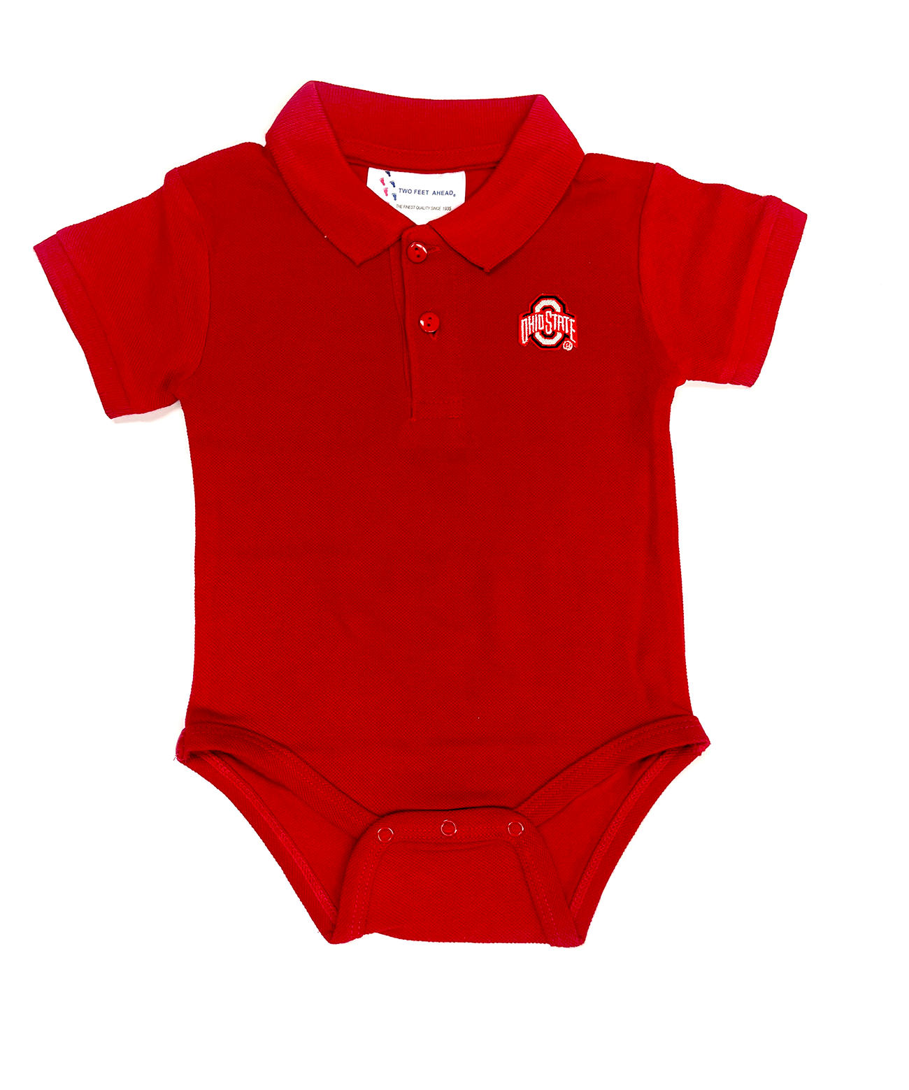 Ohio State Golf Shirt Romper