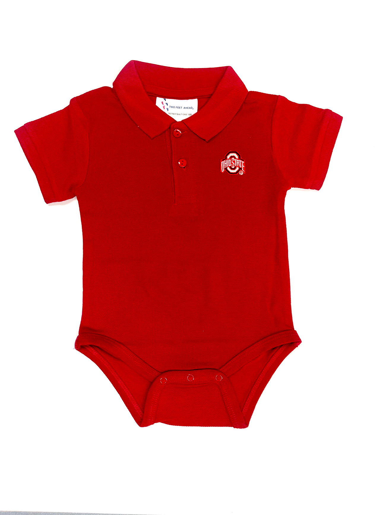 Ohio State Golf Shirt Romper