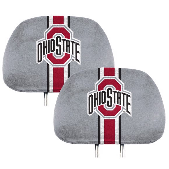 Ohio State Printed Headrest Cover