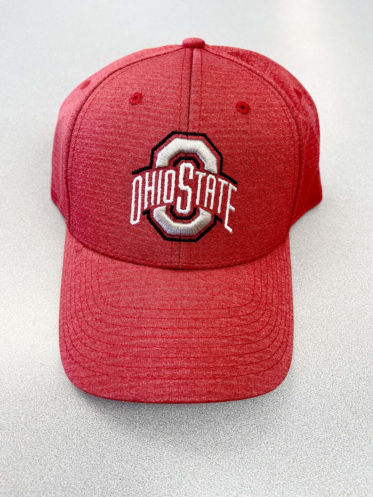 ohio state logo on red hat
