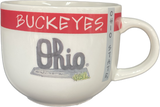 MAGNOLIA LANE OHIO STATE BUCKEYE CERAMIC SOUP MUG