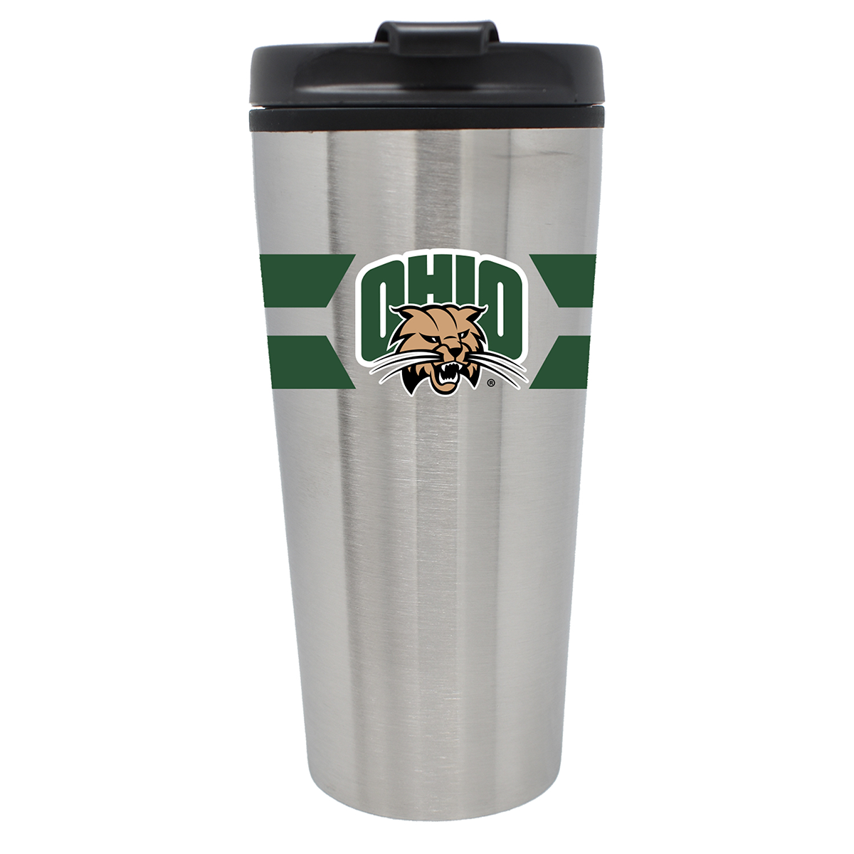 sliver bobcats 16oz Travel tumbler