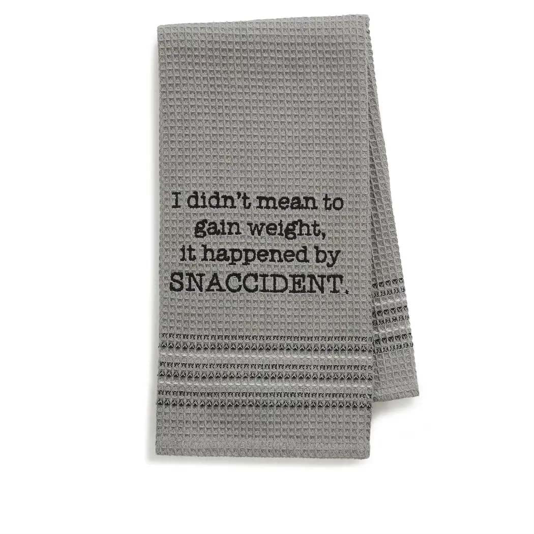 SNACCIDENT towel