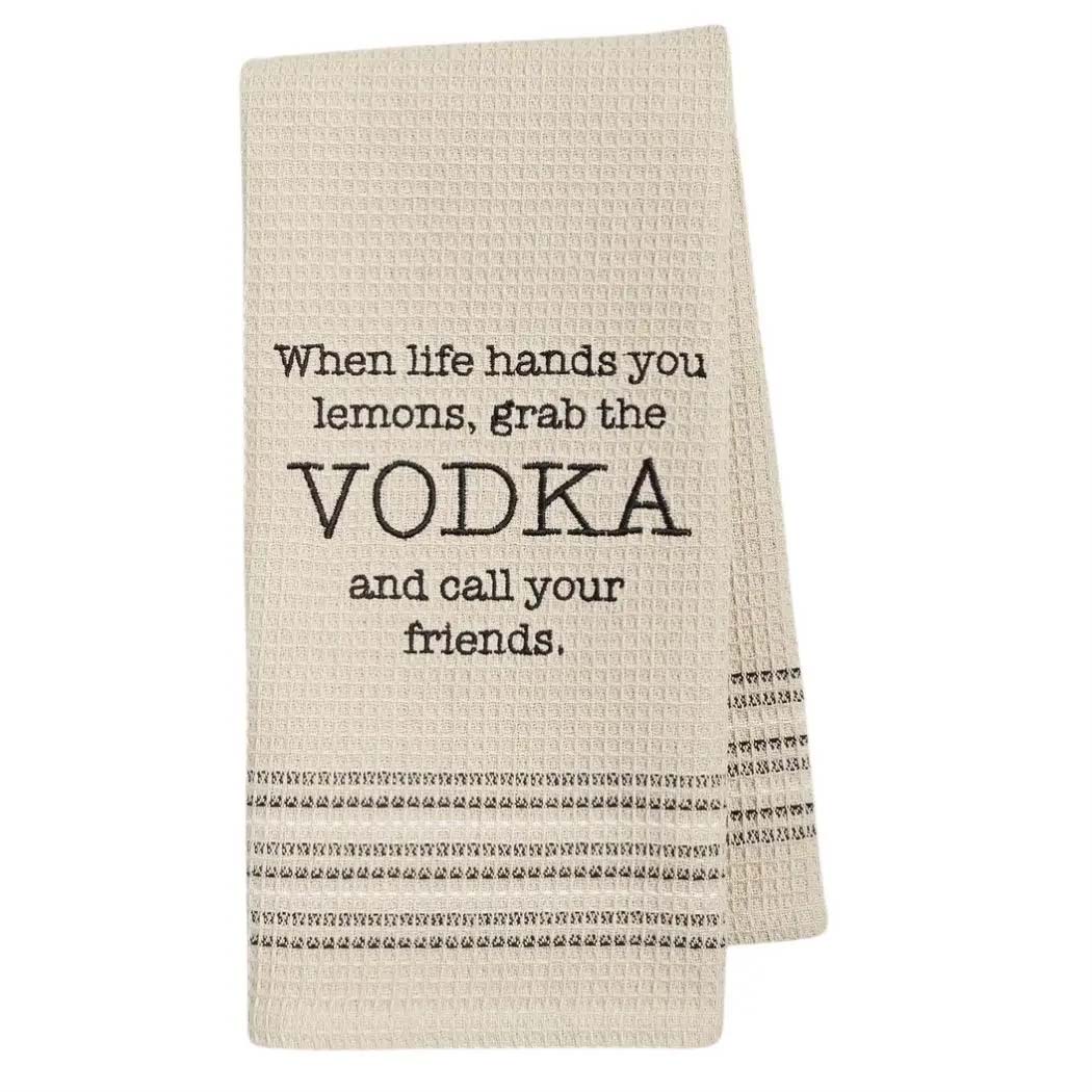 VODKA Dishtowel